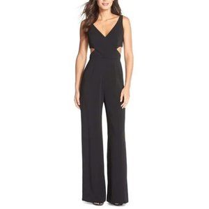 BRAND NEW Jay Godfrey 'Linc' Black Jumpsuit - size 0